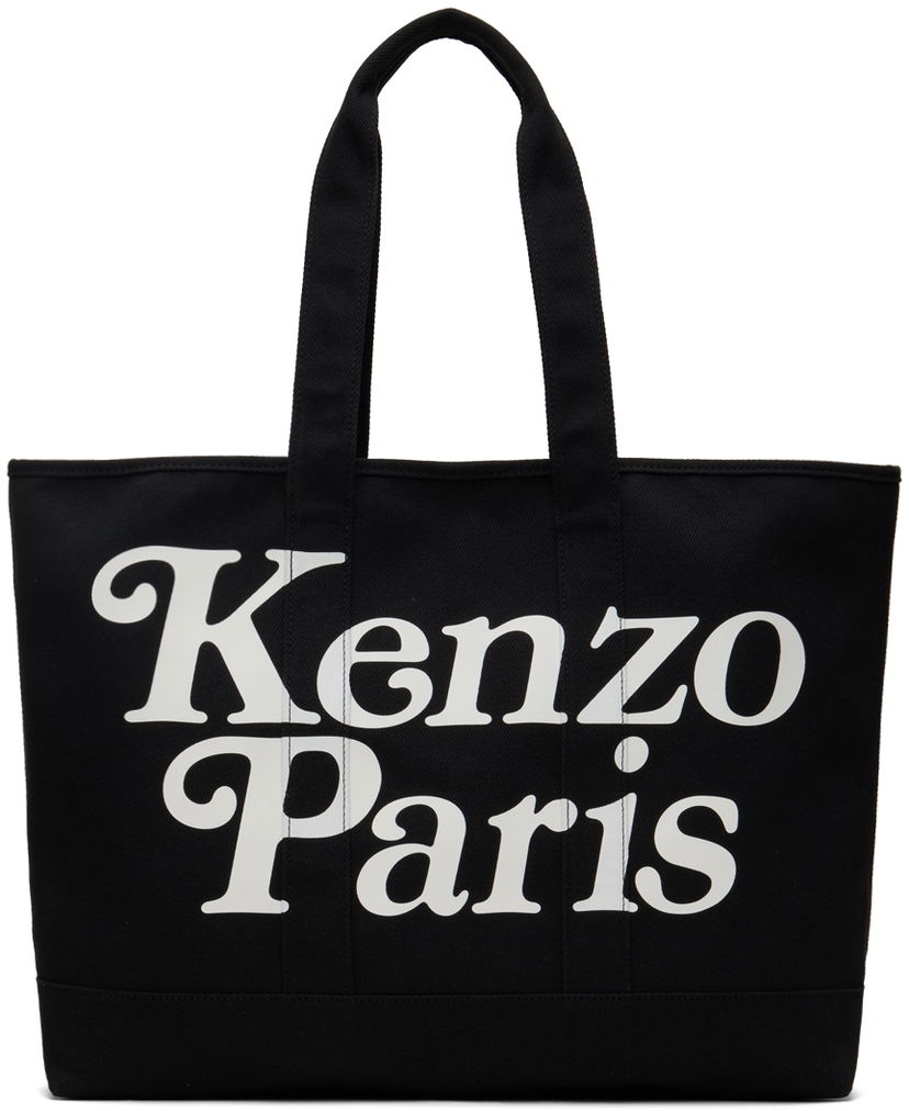 Kangaskassi KENZO Verdy x Large Tote Bag Musta | FE58SA911F35