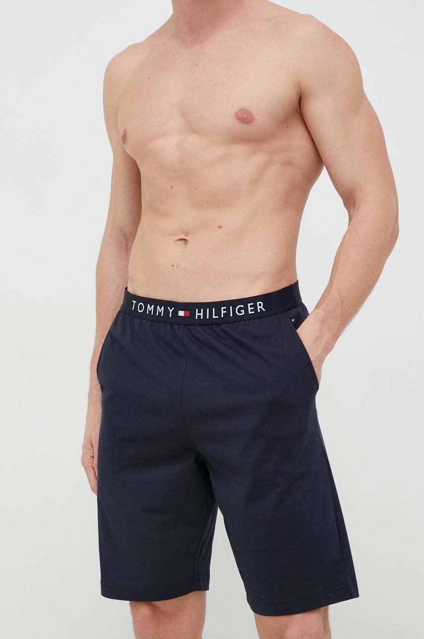 Pyjama Tommy Hilfiger Sleep Shorts Tummansininen | UM0UM03080.PPYX, 0