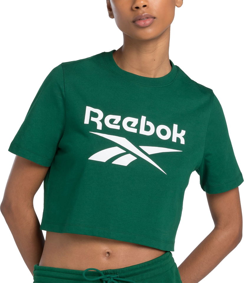 T-paita Reebok IDENTITY BIG LOGO CROP TEE Vihreä | 100076000