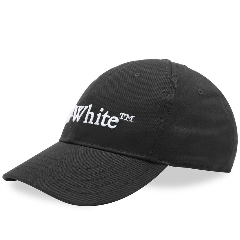 Korkki Off-White Bookish Drill Cap Musta | OMLB052F23FAB0011001