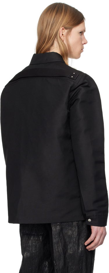 Takki Rick Owens Rick Owens Hollywood Heavy Brad Jacket Musta | RU01E5764 FH, 2