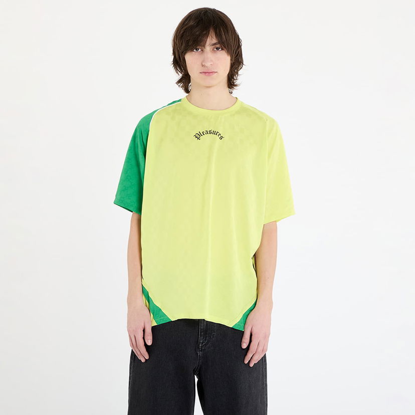 T-paita Pleasures Pleasures Late Sport T-Shirt Vihreä | P25SP028 YELLOW