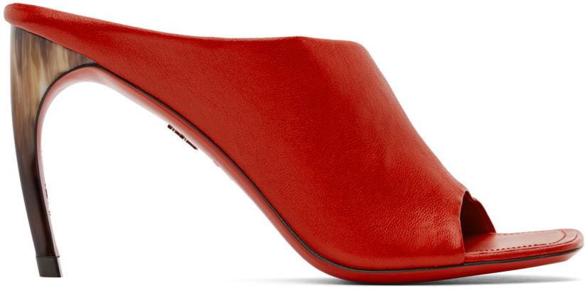 Asusteet FERRAGAMO Salvatore Ferragamo Nymphe Mules Punainen | 01I112 - 772930
