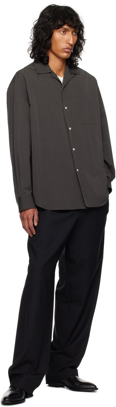 Housut The Row Konan Elastic Waist Trousers Musta | 803-W3464, 3