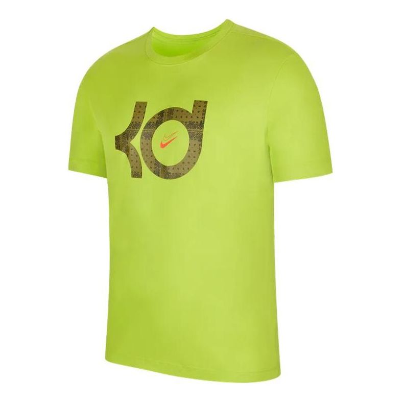 T-paita Nike KD Front Logo Short Sleeves T-Shirt Vihreä | DQ1876-321, 0