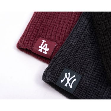 Pipo New Era MLB Essential Skully Beanie LA Dodgers One Size Burgundia | 60691106, 5