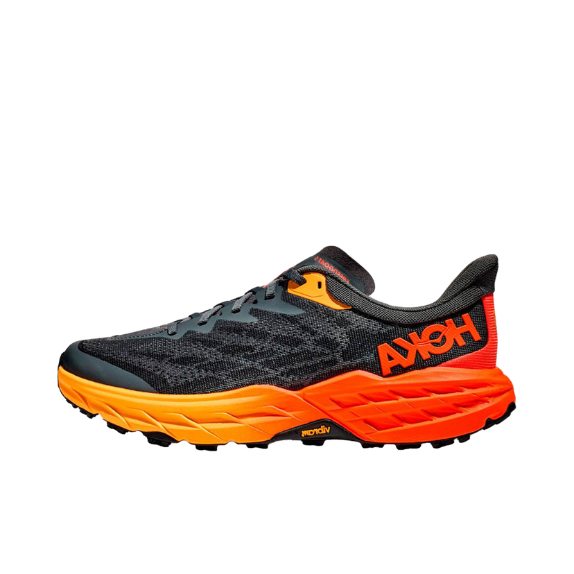 Juoksu Hoka One One Speedgoat 5 Castlerock Flame Musta | 1123157-CFLM