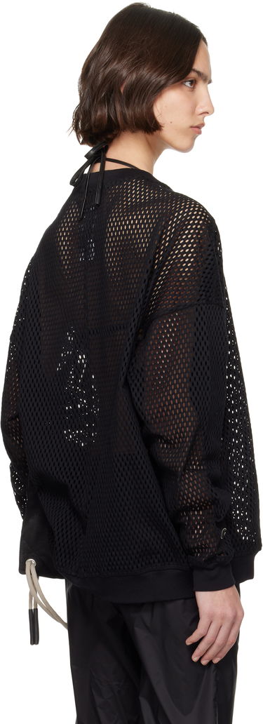 Villapaita Rick Owens Rick Owens Champion Edition Jumbo Mesh Sweatshirt Musta | CW01E1670 CHONET, 2