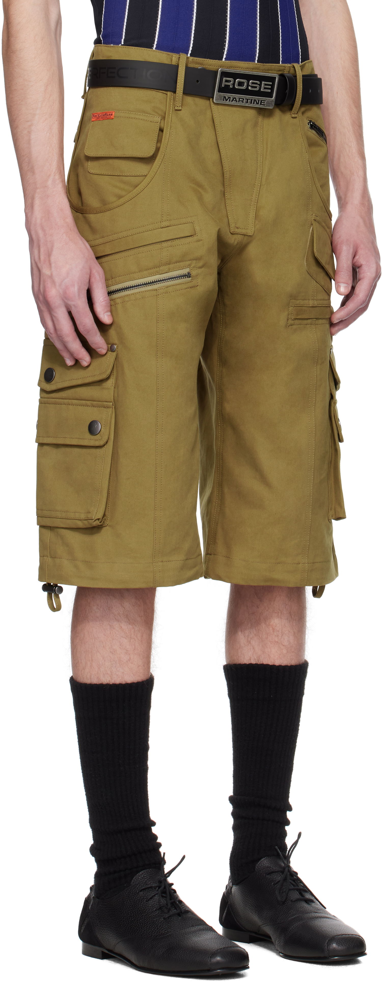 Shortsit Martine Rose Martine Rose Utility Shorts Vihreä | 540WP02411, 1