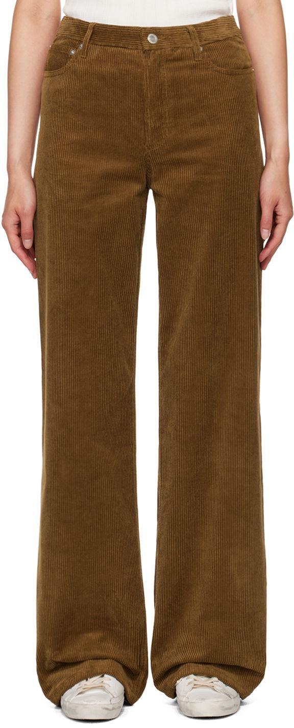 Jeans A.P.C. Brown Elisabeth Jeans Ruskea | COHBB-F09181