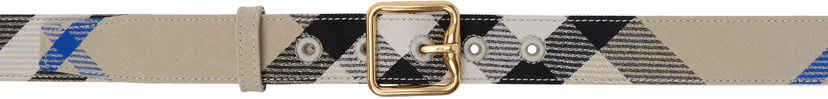 Vyöt Burberry Check Buckle Belt Beige | 8088779