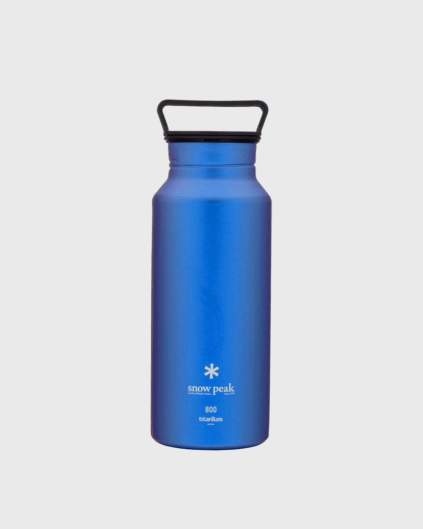 Juomapullo Snow Peak Titanium Aurora Bottle 800 Sininen | TW-800-BL