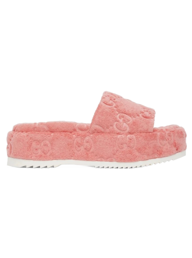 Reput ja laukut Gucci GG Platform Sandal Vaaleanpunainen | 700599 U2O00 5815