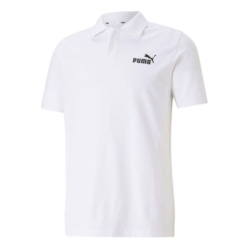 Poolopaita Puma Essentials Polo Shirt Valkoinen | 586674-02