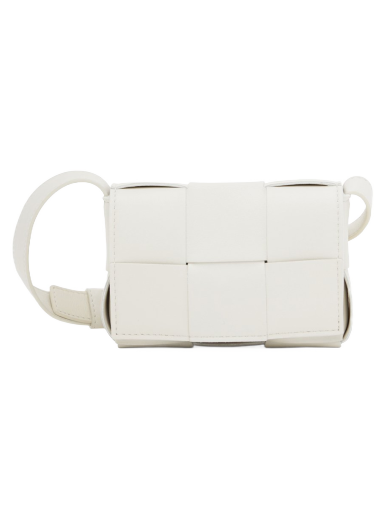 Olkalaukku Bottega Veneta Cassette Shoulder Bag Valkoinen | 666688 VMAY1