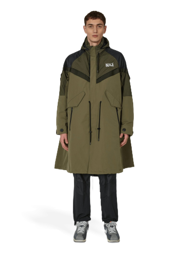 Trenssitakki Nike Sacai x Trench Jacket Vihreä | DQ9027-222