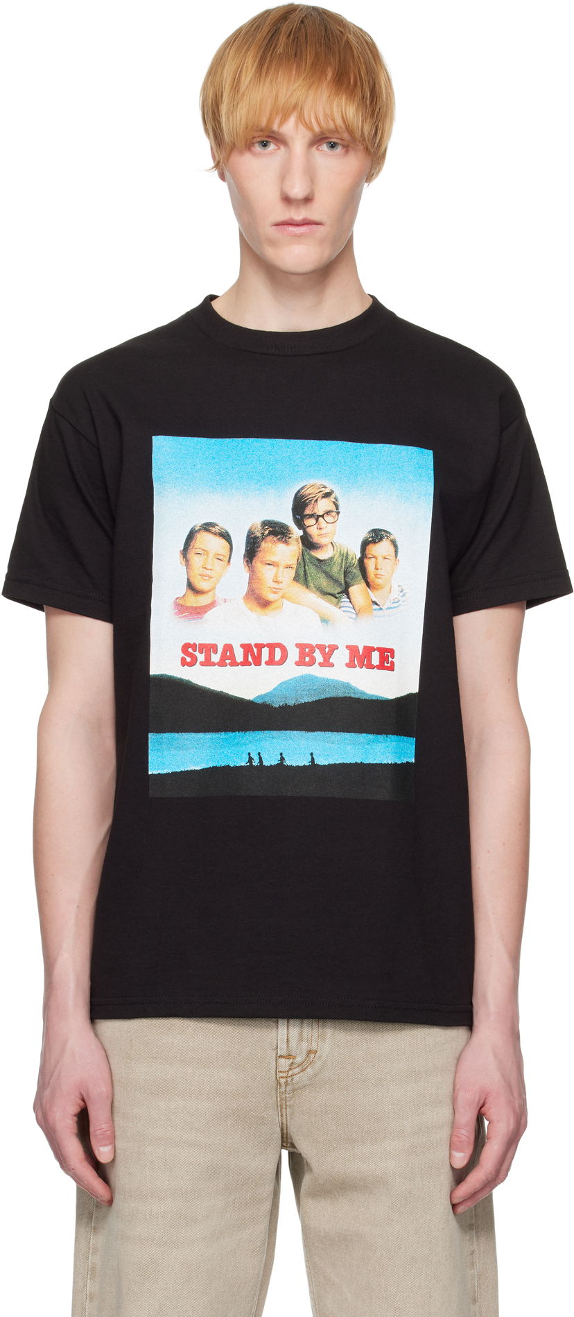 T-paita WACKO MARIA WACKO MARIA 'Stand By Me' T-Shirt Musta | SBM-WM-TEE01