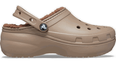 Tennarit ja kengät Crocs Platform Lined Clogs Beige | 207938-195, 0