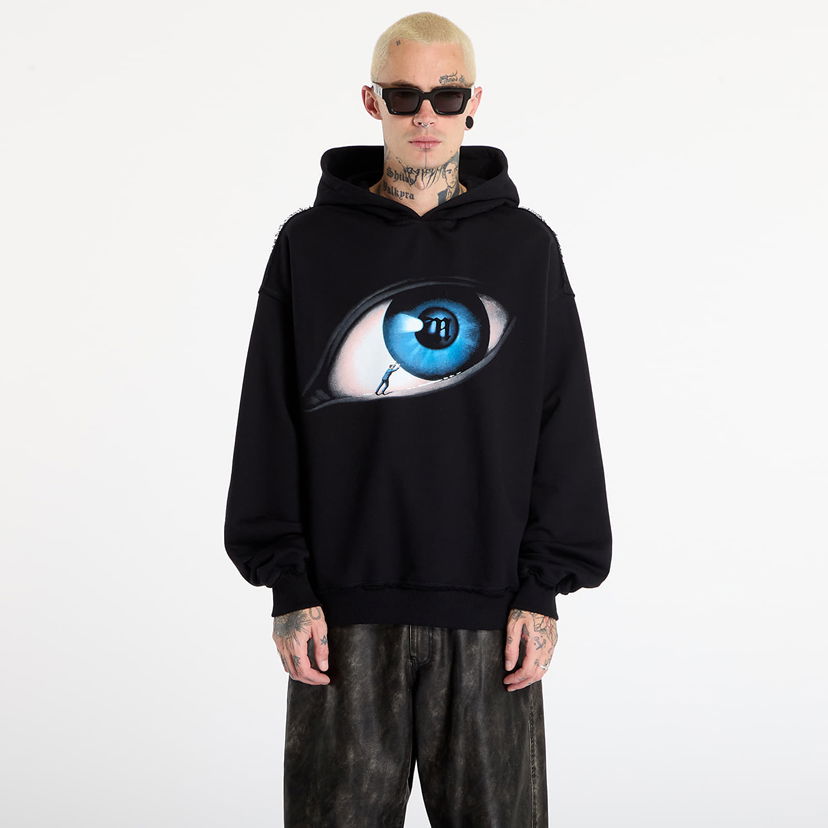 Huppari MISBHV MISBHV Eye Print Hoodie Musta | 251M206