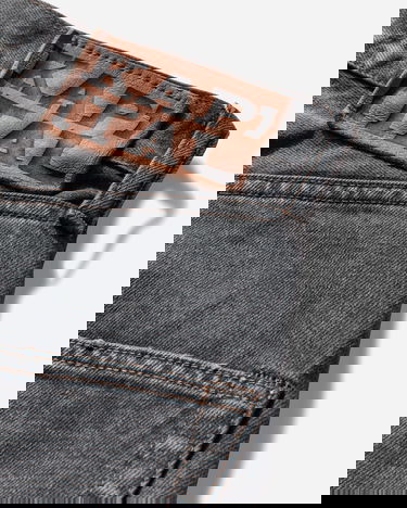 Shortsit KAPITAL 14oz Denim 5P Shorts with Bone Applique Harmaa | EK-1449SPA PRO, 4