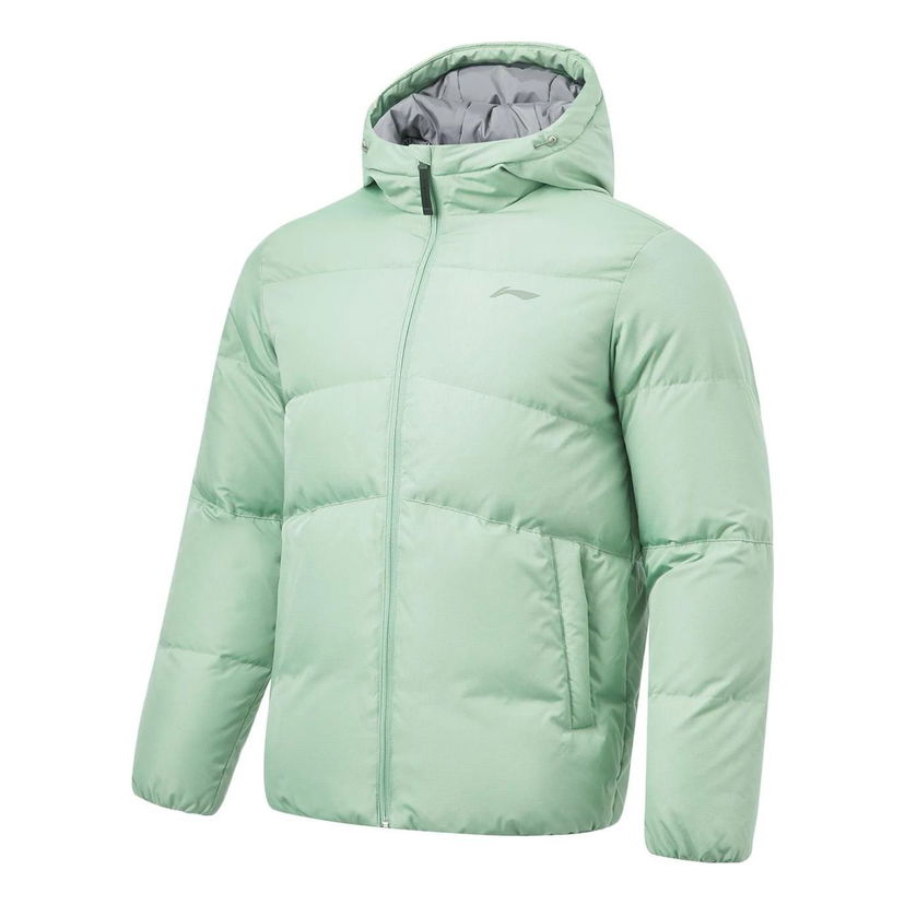 Puffer takki Li-Ning Lightweight Down Jacket Vihreä | AYMT061-3