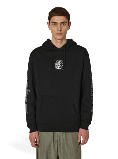 Huppari Pleasures Music Premium Hooded Sweatshirt Musta | P22U007 BLACK
