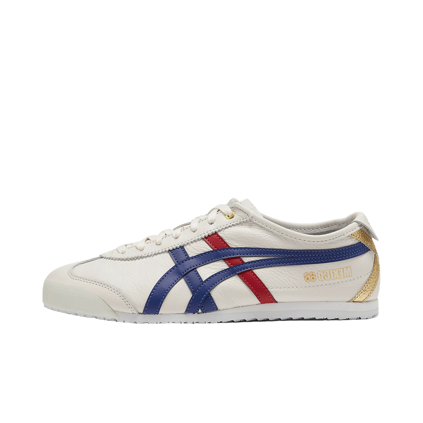 Tennarit ja kengät Onitsuka Tiger Mexico 66 White Dark Blue Red Gold Valkoinen | 1183B511-100