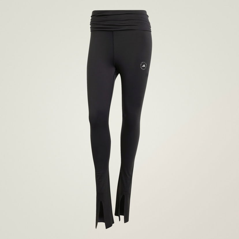 Leggingsit adidas Performance adidas by Stella McCartney TrueStrength Splitcuff Leggings Musta | IW0515