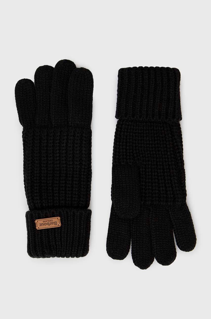 Käsineet Barbour Saltburn Knitted Gloves Musta | LGL0132, 0