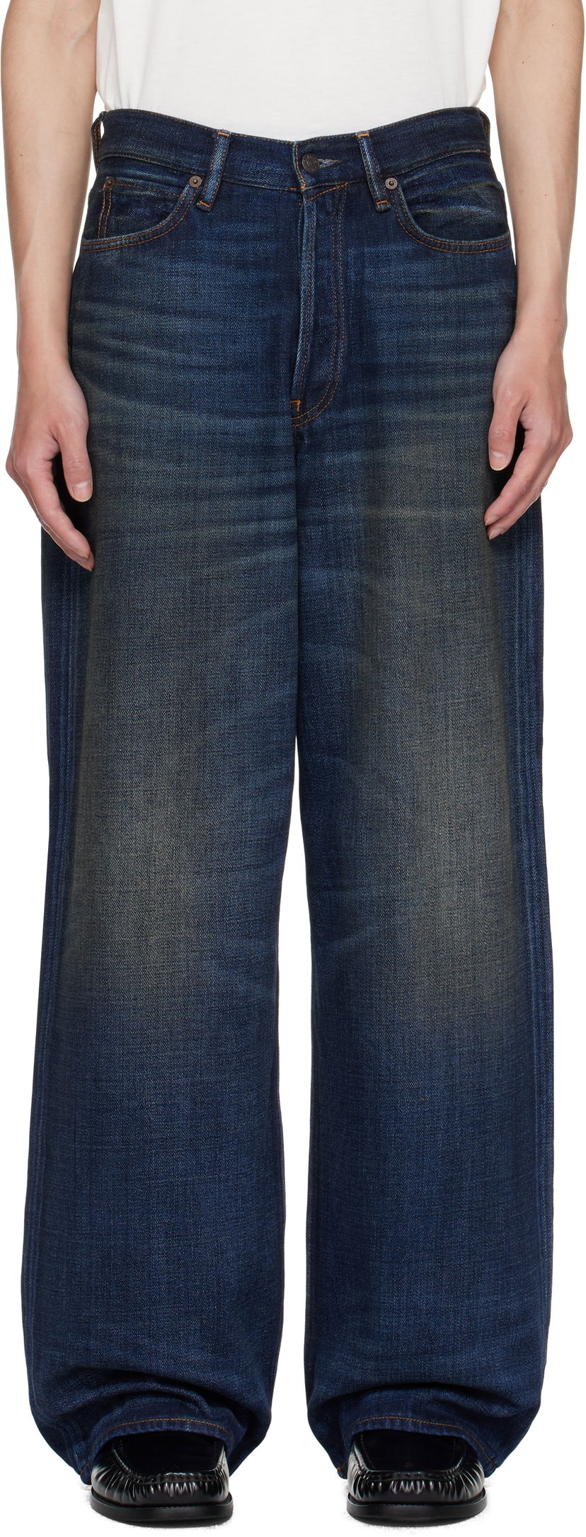 Jeans Acne Studios Acne Studios Loose Fit 1981 Jeans Sininen | C00082-