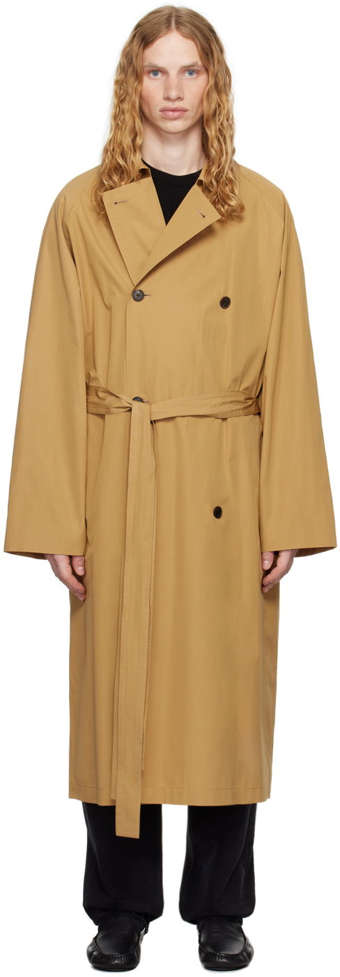 Takit The Row Tan Kold Trench Coat Beige | 774-W3248