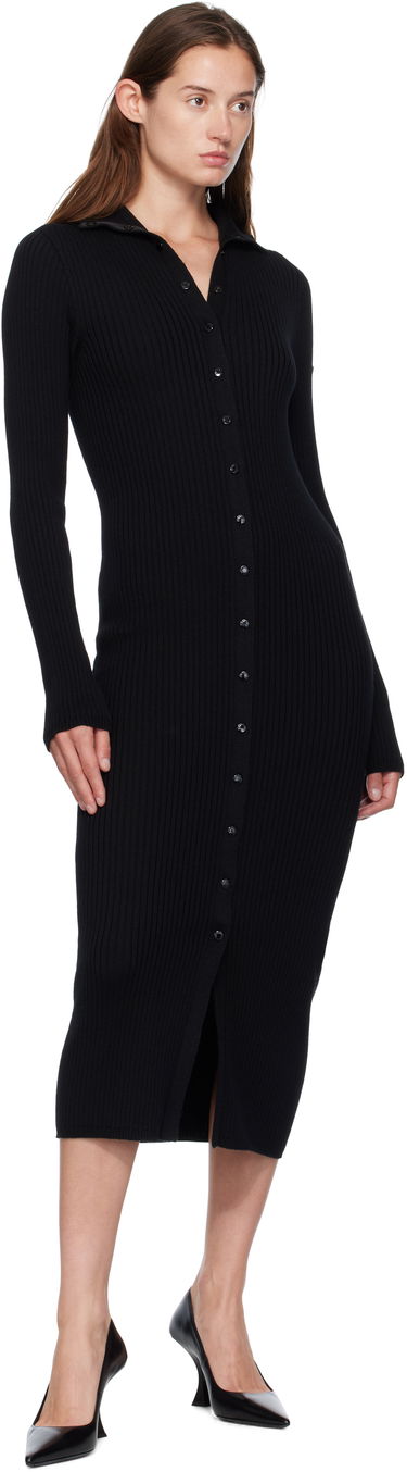 Mekko Moncler EE72 Maxi Dress Musta | K24039L00001M1131, 3