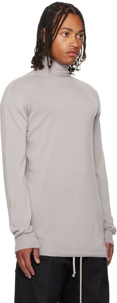 Villapaita Rick Owens Rick Owens Concordians Oversized Turtleneck Sweater Musta | RU02E1626 WS, 4