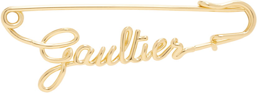 Pin Jean Paul Gaultier Jean Paul Gaultier 'The Gaultier' Brooch Metallinen | 23/15-U-BR009-X029-92