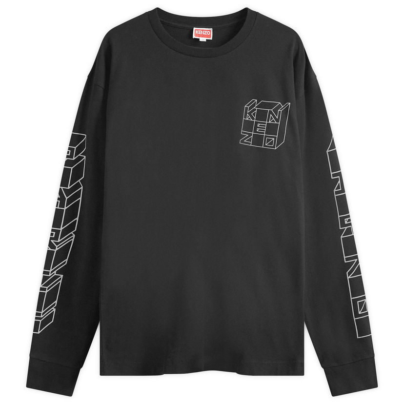T-paita KENZO Kube Musta | FE65TS2884SG-99J