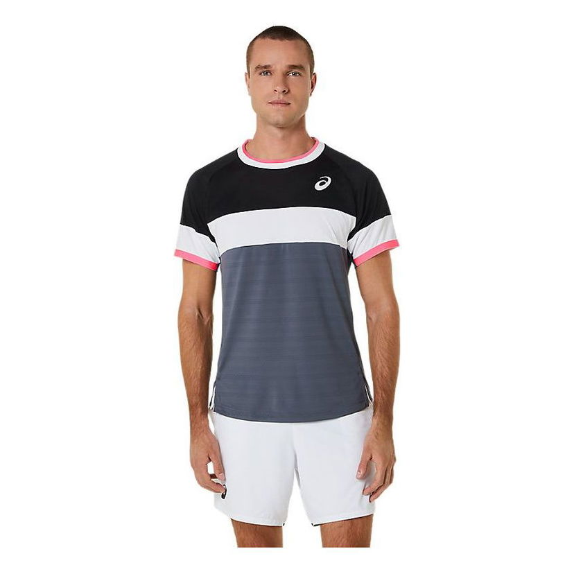 T-paita Asics Short Sleeve T-Shirt Musta | 2041A244-003
