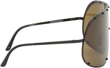 Aurinkolasit Rick Owens Shield Sunglasses Ruskea | RG0000006 GBLKBR, 4