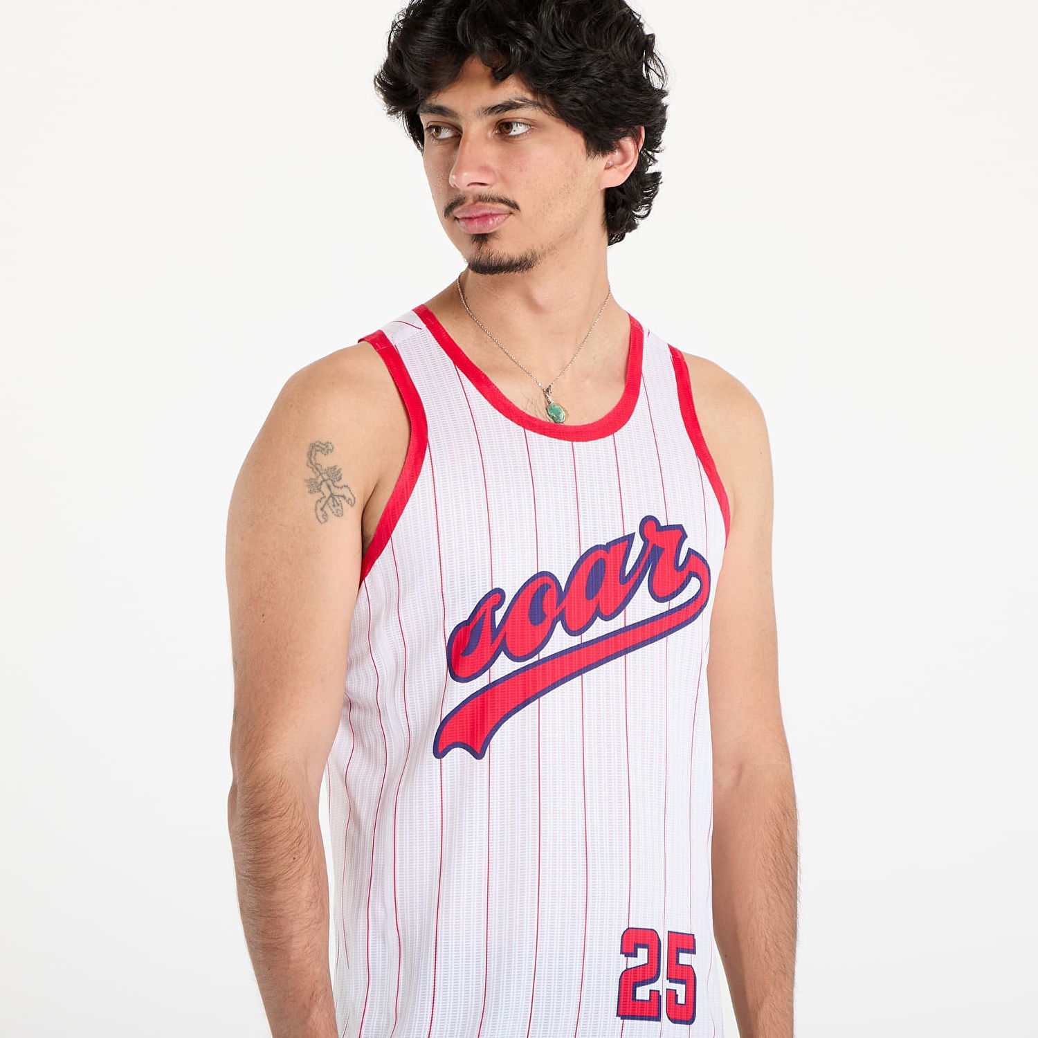 Tankkitoppi Soar Running SOAR American Race Vest Valkoinen | SS25-SV6M-WHI/RED, 1