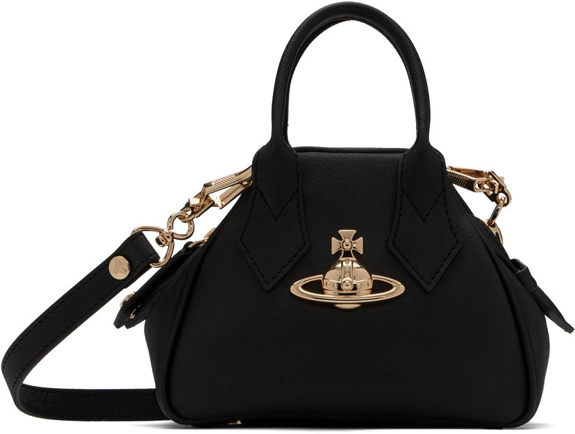 Käsilaukku Vivienne Westwood Vivienne Westwood Mini Yasmine Bag Musta | 5C010005W-S0021-