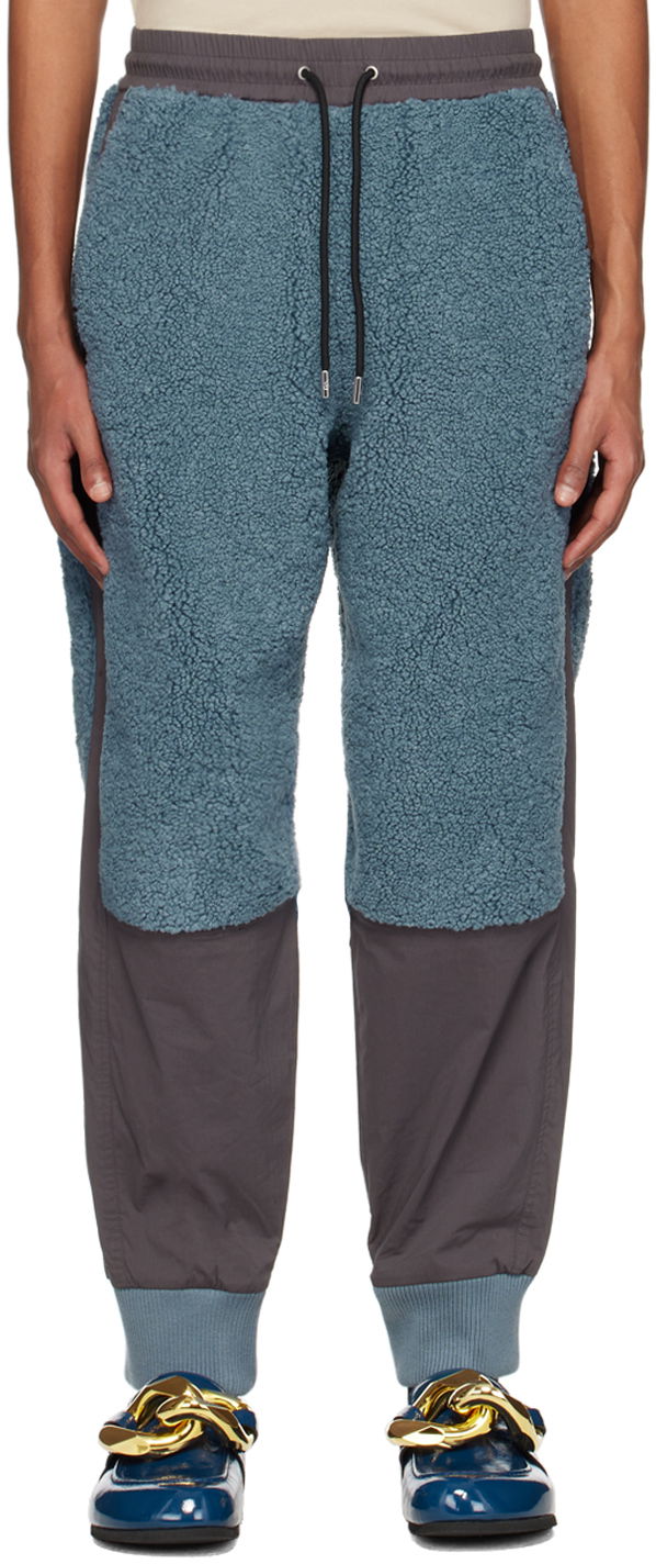 Verryttelyhousut JW Anderson Colorblock Fleece Lounge Pants Sininen | TR0235-PG1187, 0