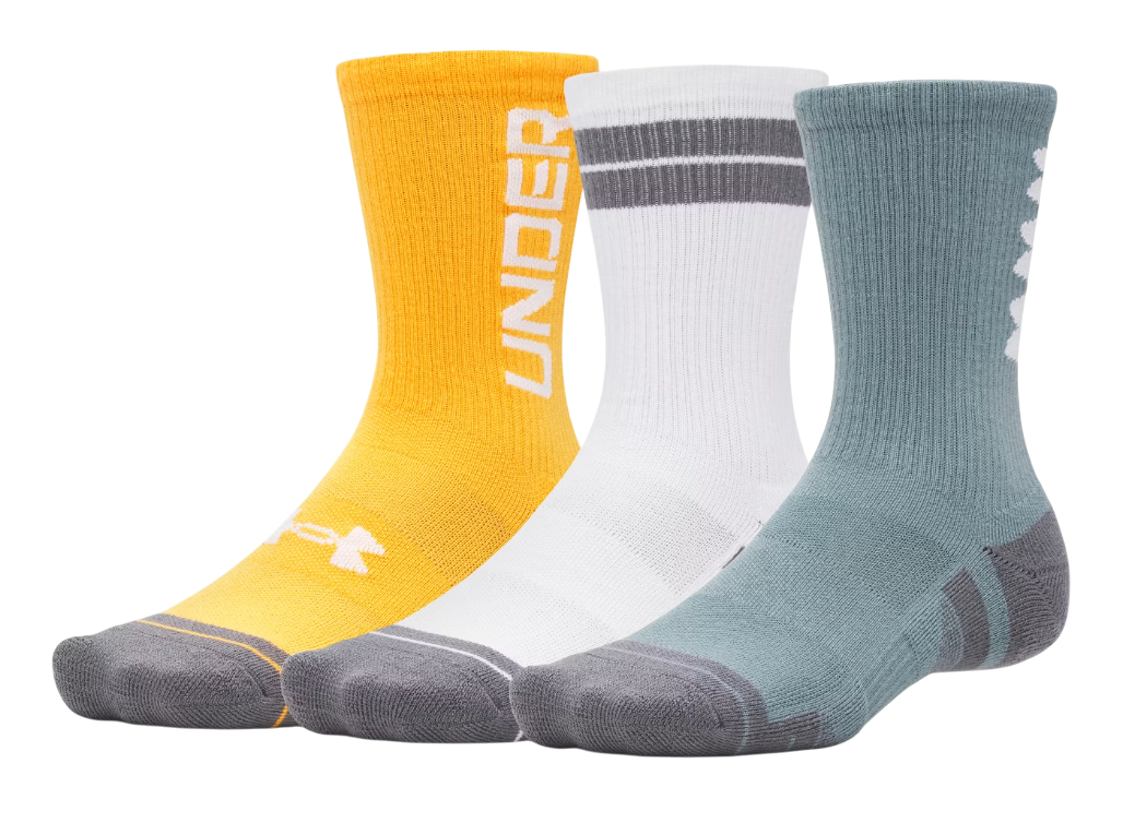 Sukat Under Armour Performance Tech Crew Socks - 3 Pack Monivärinen | 1379515-587, 0