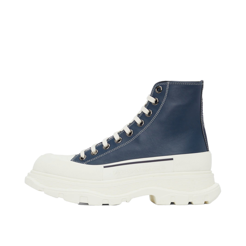 Tennarit ja kengät Alexander McQueen Tread Slick High Sneakers Sininen | 627206WIAM2
