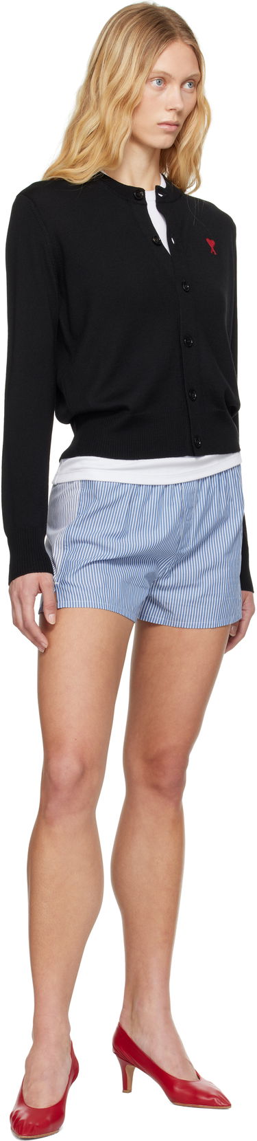 Nyrkkeilijät AMI AMI de Coeur Striped Boxers Sininen | HUN009.CO0112, 4