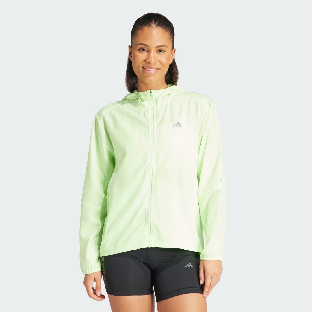Takki adidas Performance Run It Jacket Vihreä | IN0130, 0