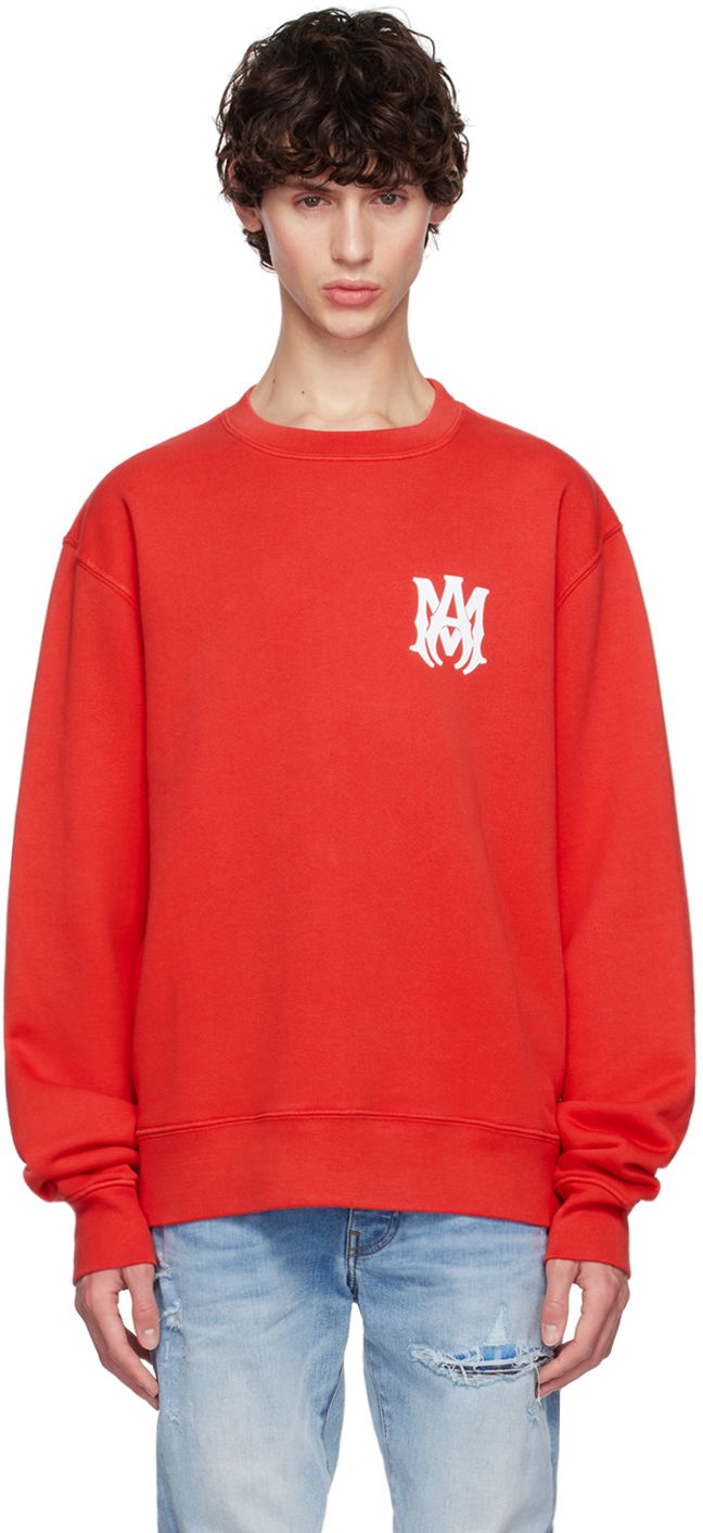 Huppari AMIRI Red MA Core Logo Sweatshirt Punainen | AMJYCW1038, 0