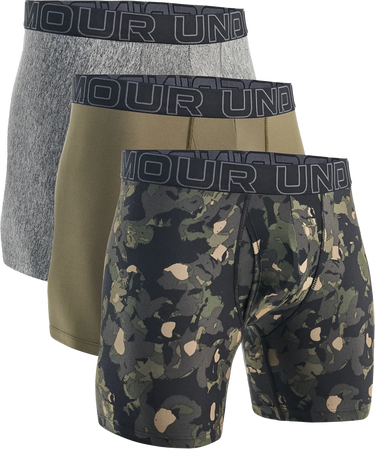 Nyrkkeilijät Under Armour UA Perf Tech Nov 6in Boxer Briefs - 3 Pack Monivärinen | 1383879-391, 1