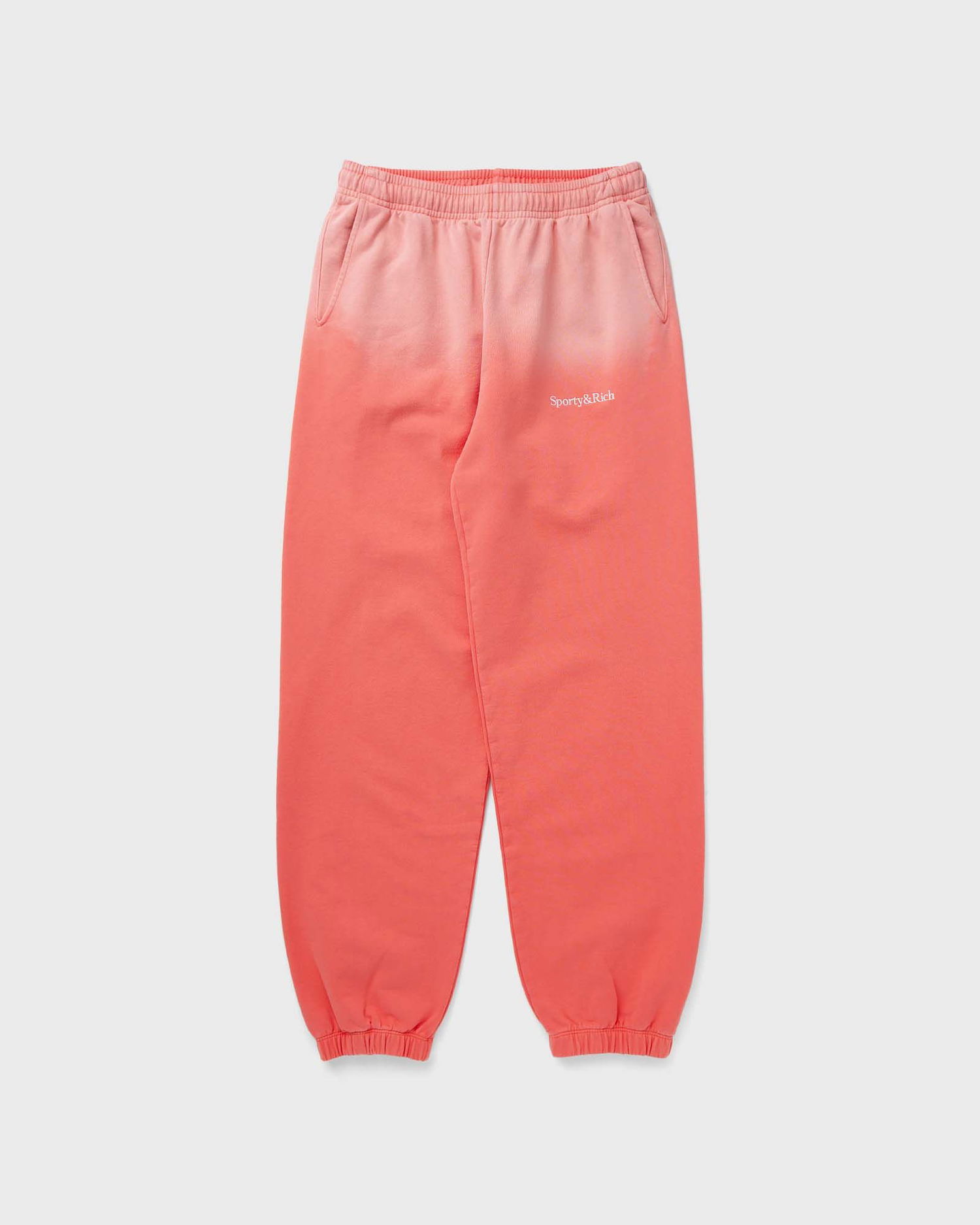 Verryttelyhousut Sporty & Rich Dip Dye Serif Logo Embroidered Sweatpants Vaaleanpunainen | PA020S413SP, 0