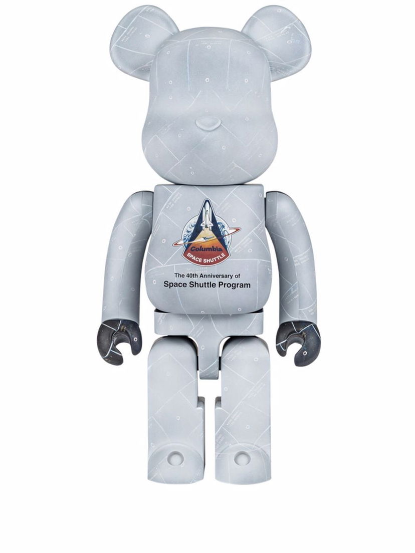 Keräilykelpoinen Medicom Toy BE@RBRICK Space Shuttle 1000% figure - White Harmaa | MEDI002617908798