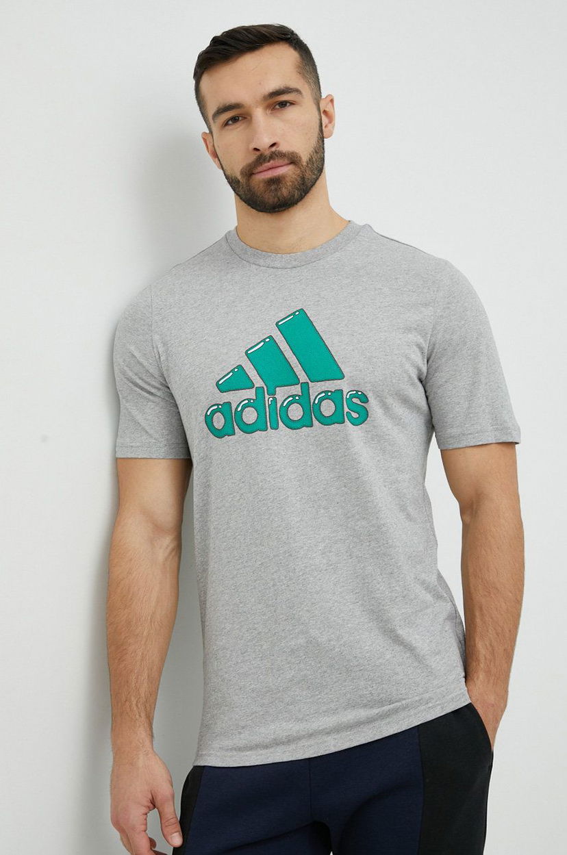 T-paita adidas Originals Adidas T-Shirt with Print Harmaa | HS2514