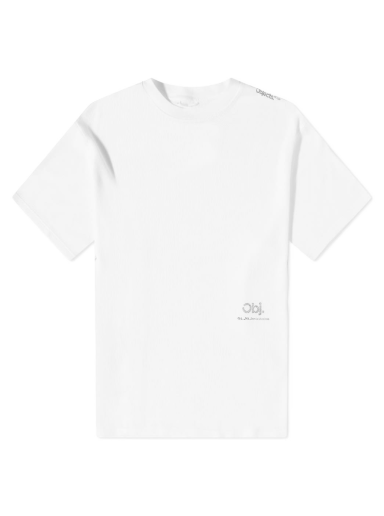 T-paita Objects IV Life Logo Tee Valkoinen | OBJ-001-101-03-0422